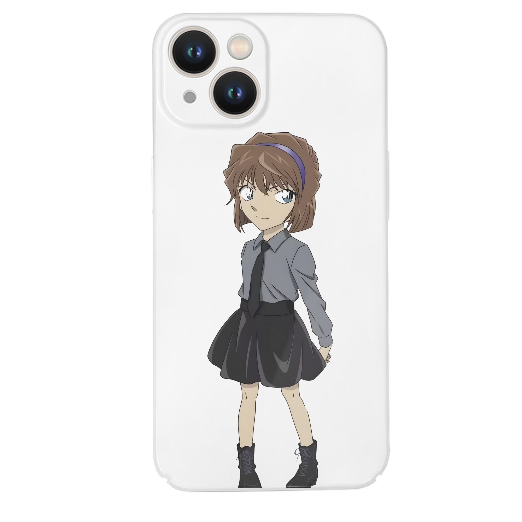 （画像用） 名探偵コナン 灰原 哀 はいばら あい Detective Conan Anita Hailey、Vi Graythorn Haibara Ai 【iPhone 14シリーズ対応】ハードケース